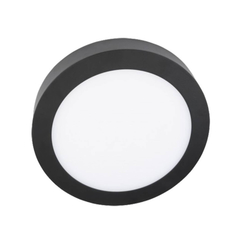 Plafon negro aplique led circular 18w led luz calida en internet