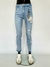 Jean Skinny elastizado COBAIN Celeste Nevado - comprar online