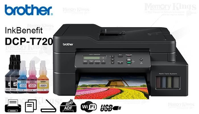 Impresora A3 multifunción Brother MFC-T4500DW - Dorar