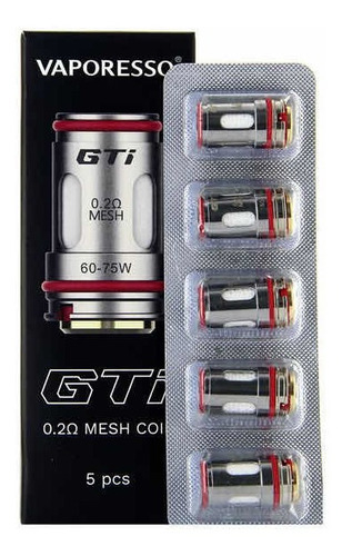 Resistencia VAPORESSO - GTI / 0.20 Ohms MESH COIL (60-75W)