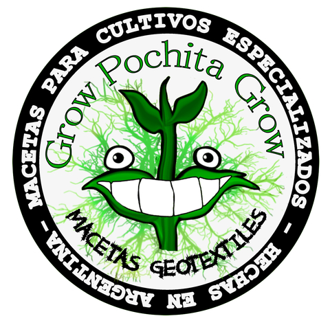 Maceta Geotextil Tela 7.5 Litros Grow Pochita Grow