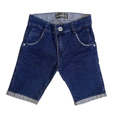 BERMUDA INFANTIL MASCULINA, JEANS MARINHO REF. 187104