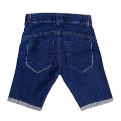 BERMUDA INFANTIL MASCULINA, JEANS MARINHO REF. 187104 - comprar online