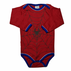 BODY PERSONAGEM MANGA LONGA HOMEM ARANHA REF. 3541.16607 TAM. M | G - MMary Kids Roupas Infantis