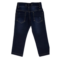 CALÇA INFANTIL MASCULINA, JEANS DESTROYED REF. 37502 - loja online