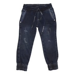 CALÇA INFANTIL MASCULINA, JEANS JOGGER DESTROYED Ref. 311103