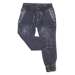 CALÇA INFANTIL MASCULINA, JEANS JOGGER DESTROYED Ref. 311103 na internet