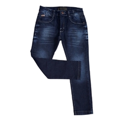 Calça infantil menino, jeans azul estonado Ref. 649206 - comprar online