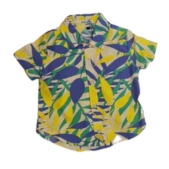 CAMISA INFANTIL MASCULINA, VISCOSE ESTAMPADA REF. 5990 - comprar online