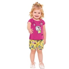 Conjunto Infantil Feminino, Bebe Menina Photograph Pink Ref. 3105 na internet