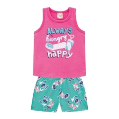 Conjunto Infantil Feminino, Menina Happy Camelia Ref. 34293 - loja online