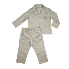 CONJUNTO INFANTIL MASCULINO, BLAZER E CALÇA E BLAZER OXFORD REF. 61326-7 - comprar online