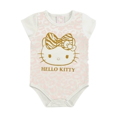 Body infantil feminino, Bebe Hello Kitty Marfim - Ref. 4008