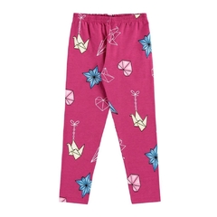 Calça Legging Infantil, Menina Estampada Pink Ref. 44346 - comprar online