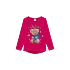 Conjunto Infantil Feminino, Menina Cute Bear Pink Ref. 53938 na internet