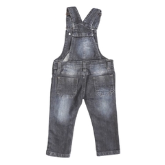 Jardineira infantil menino, jeans Estonada Ref. 10006G - loja online