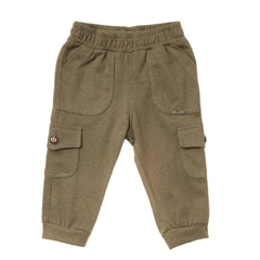 Calça bebê, menino - malhão verde Ref. 31930 - comprar online