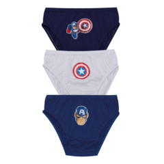 Cueca Infantil, Capitão América Ref. EV02.05.0067-KIT