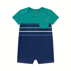 Macaquinho infantil masculino, verde - Ref. 34362-VERD