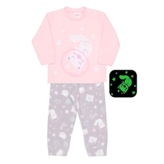 Pijama bebê, gatas espaciais de soft Ref. 21555 - MMary Kids Roupas Infantis