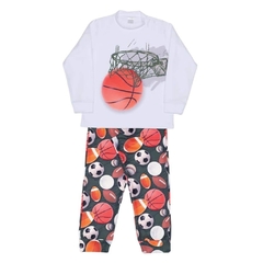 Pijama infantil Masculino, Bolas de soft sublimado Ref. 21774