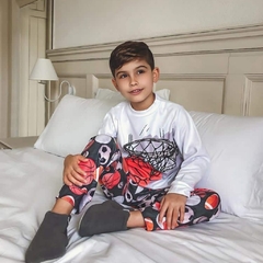 Pijama infantil Masculino, Bolas de soft sublimado Ref. 21774 - comprar online