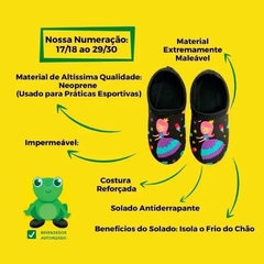 Sapatilha infantil Ufrog, Fit Princesa na internet