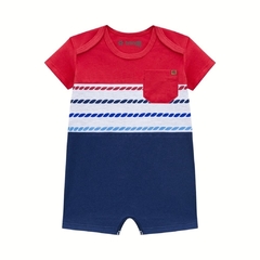 Macaquinho infantil masculino, vermelho - Ref. 34362-VERM