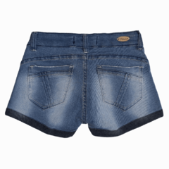 Shorts infantil feminino, jeans estonado - Ref. 75106 - comprar online