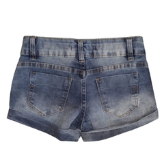 SHORTS INFANTIL FEMINIMO, JEANS ESTONADO Ref. 76106 - comprar online