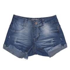 SHORTS INFANTIL FEMININO, JEANS ESTONADO - PITAIA Ref. 75304