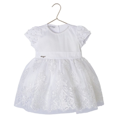 VESTIDO INFANTIL MENINA, SAIA TULE COM SAIA BARRADA REF 71285 na internet