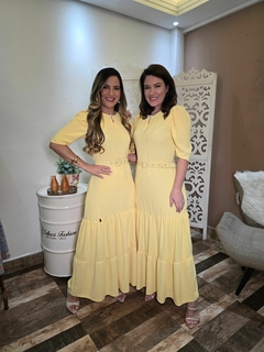 Vestido Caterine amarelo