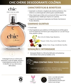 Kit Chic Cherie colônia e hidratante - Loja Nikkis