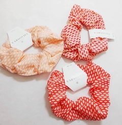 Colita scrunchies Lunares - comprar online