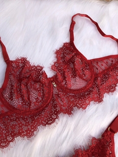 CONJUNTO MANUELA VERMELHO - loja online