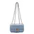 Mini Bolsa Anne Em Couro Natural CROCO DENIM