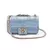 Mini Bolsa Anne Em Couro Natural CROCO DENIM - comprar online