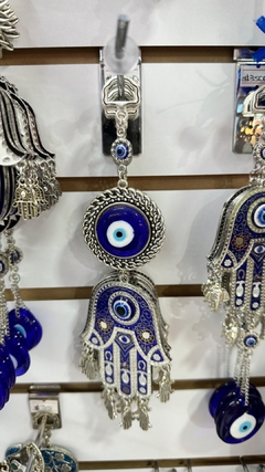 Colgante Hamsa-Fatima con ojo turco