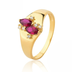 Anel formatura ouro 18K - comprar online