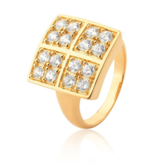 Anel ouro 18K formatura - comprar online