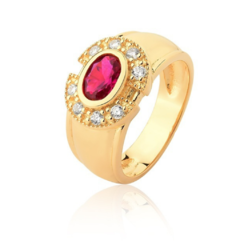 Anel formatura ouro 18K - comprar online