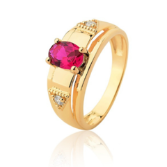 Anel formatura ouro 18K - comprar online