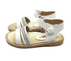 Sandalia Blanca strass a.Samanta - comprar online