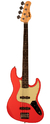 Baixo Memphis MB-50 Jazz Bass F.R.S Vermelho