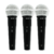 Kit Microfone Leson LS-50 c/ 3