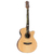 Violão Strinberg SF-200C Flat Eletrico Aço Natural Fosco