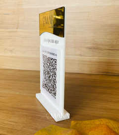 PLACA PARA QRCODE - 1 LUGAR - QRC1 - comprar online