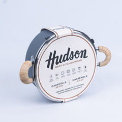 Cacerola Hudson de aluminio C/antiadherente Granito Color Gris en internet