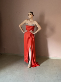Vestido Celina TQC Vermelho - comprar online